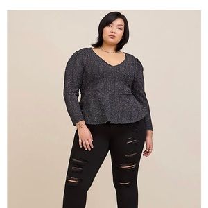 Torrid Pelpum top